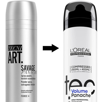 Tecni.Art Savage Panache Pure Powder Spray - Sprej pre objem vlasov